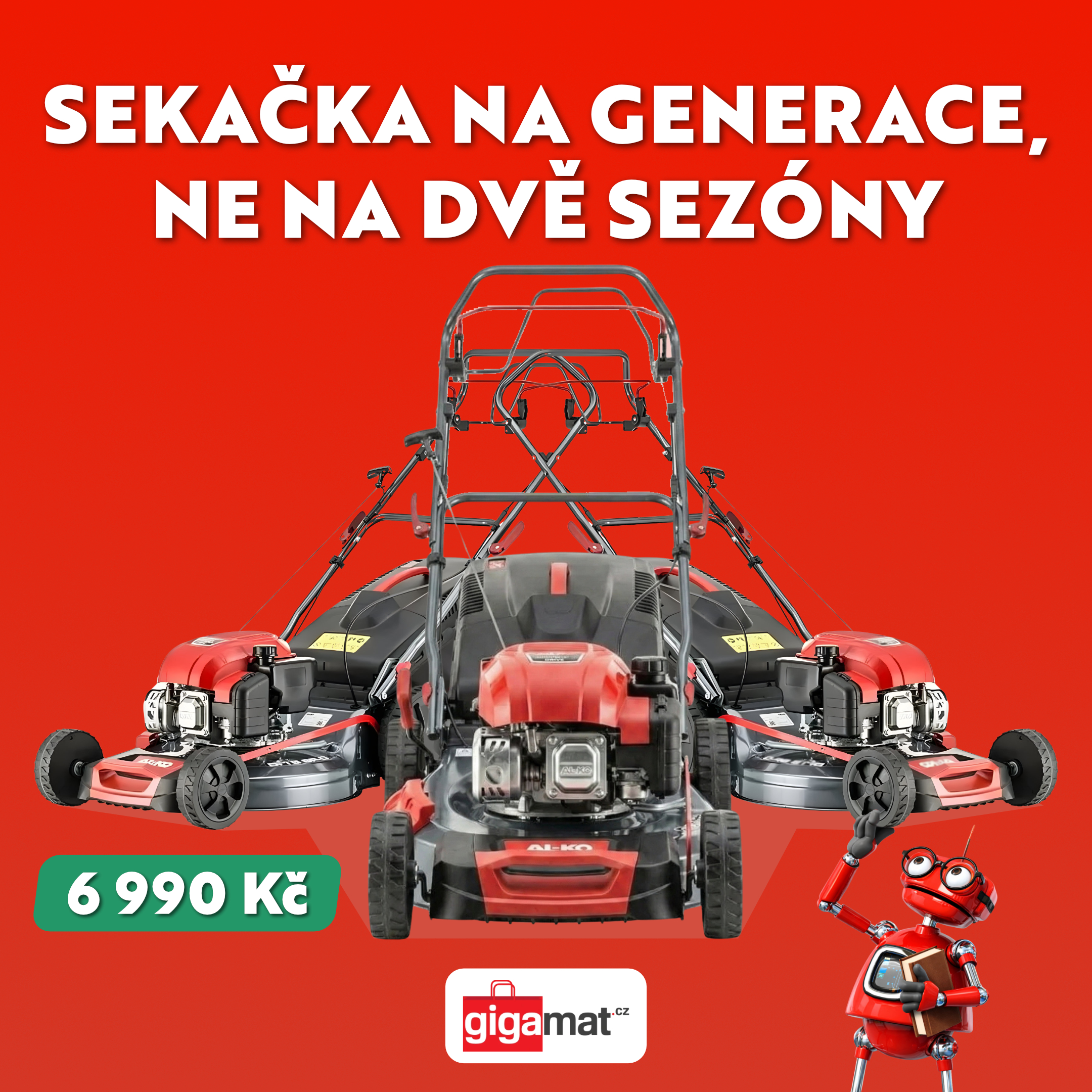 Benzinová sekačka - 2